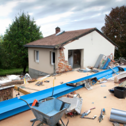 Extension de maison avec véranda-salle à manger Les Herbiers